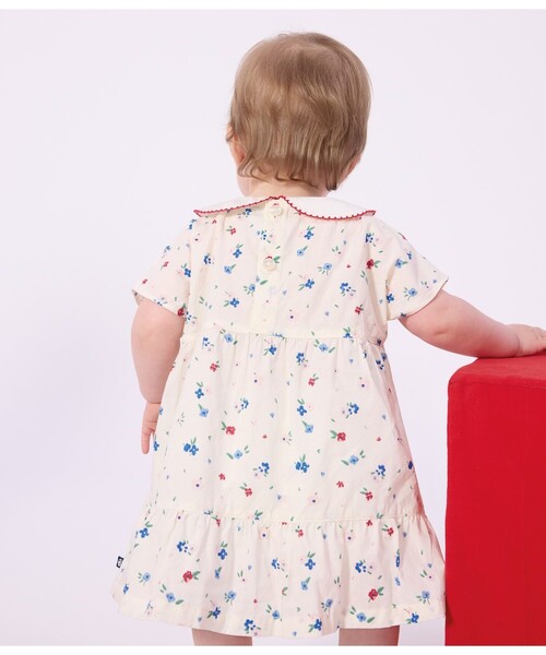 PETIT BATEAU（プチバトー） ワンピース フラワーワンピース＆ブルマ