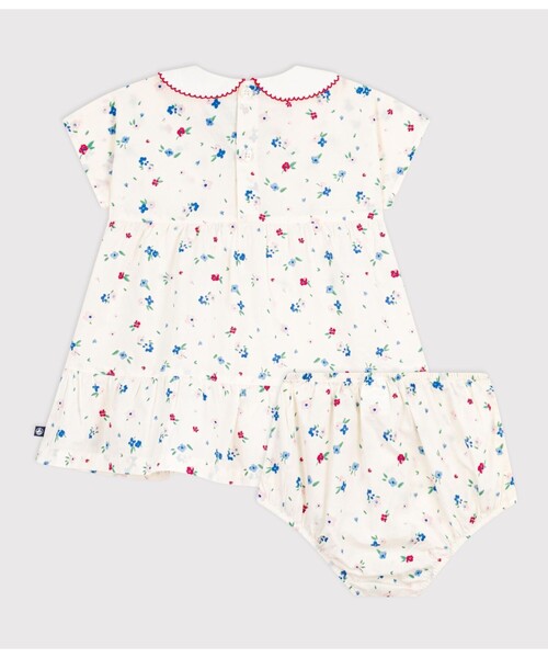 PETIT BATEAU（プチバトー） ワンピース フラワーワンピース＆ブルマ