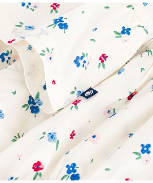PETIT BATEAU（プチバトー） ワンピース フラワーワンピース＆ブルマ