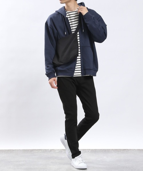 「GLOBAL WORK Smile Seed Store」 スキニーパンツ SMALL チャコール メンズ_画像3