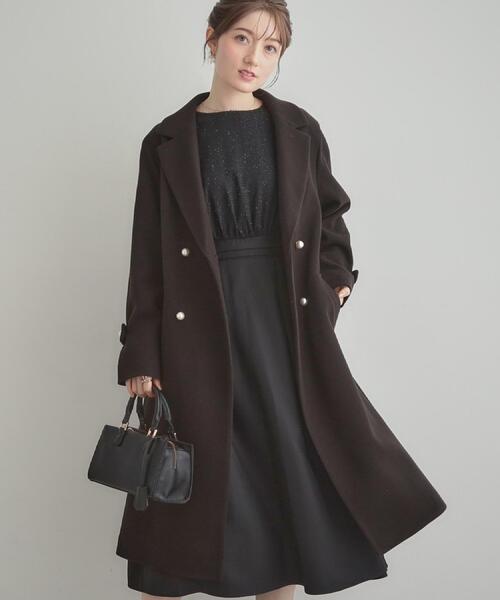 「couture brooch」 ドッキングワンピース 38 ナチュラル レディース_画像9