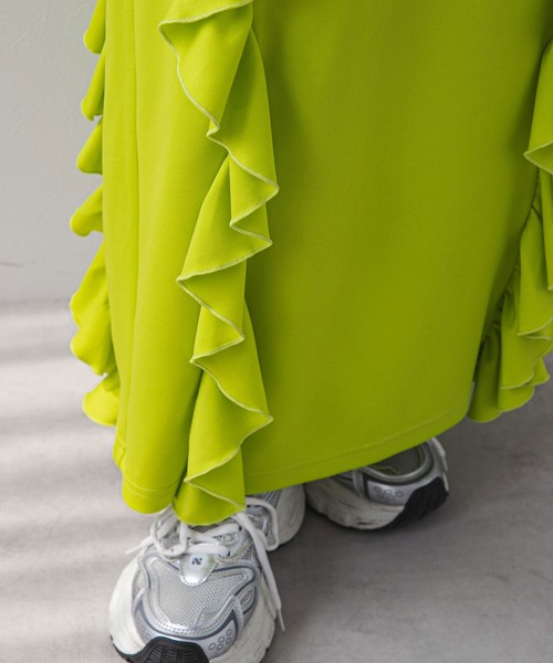 「bohmal」 タイトスカート MEDIUM パープル レディース_画像5