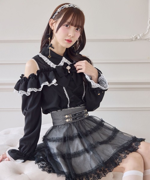 ROJITA（ロジータ） ブラウス シャツ 「SNSでも大反響」フロントレース