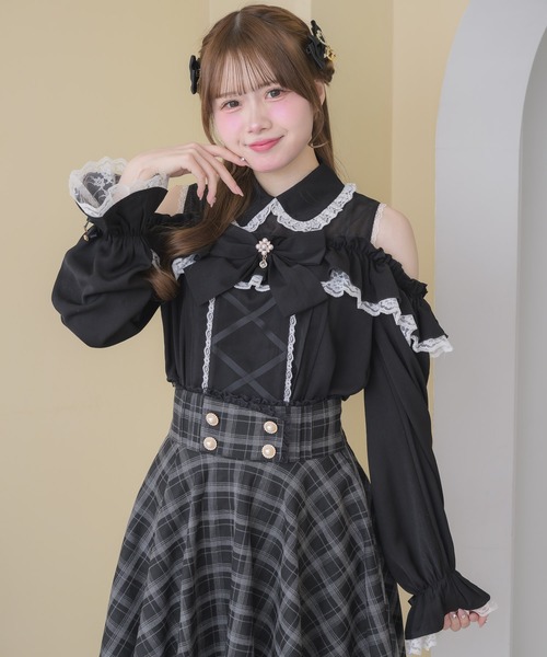 ROJITA（ロジータ） ブラウス シャツ 「SNSでも大反響」フロントレース