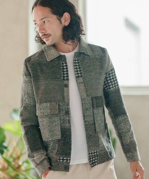 「CAMBIO」 ジャケット X-LARGE ネイビー メンズの画像