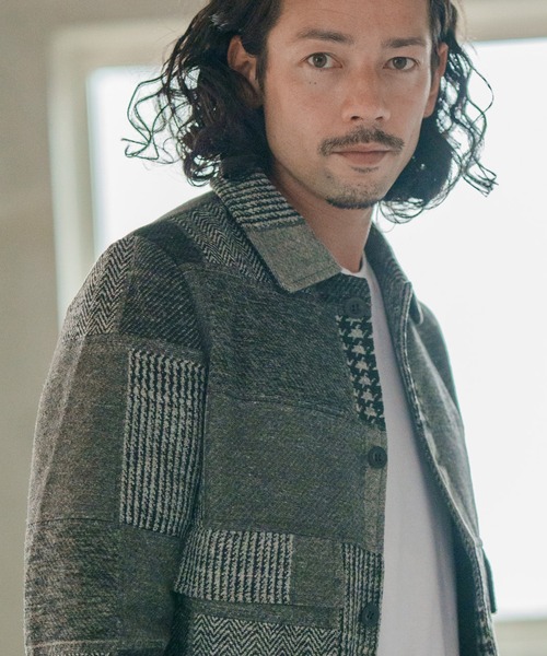 「CAMBIO」 ジャケット X-LARGE ネイビー メンズの画像