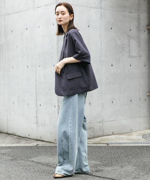 「SENSE OF PLACE by URBAN RESEARCH」 デニムパンツ LARGE ピンク レディース_画像8