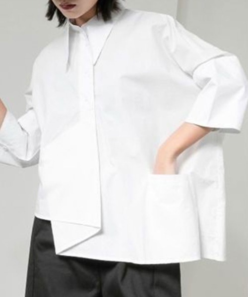 「SallyLunn」 半袖シャツ LARGE ブラック レディース_画像2