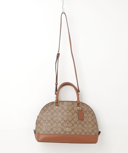 COACH 2WAY レザーバッグ　ブラウン COACH（コーチ） 2WAYバッグ - ブラウン レディース : ZOZOTOWN Yahoo