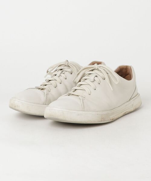 Clarks（クラークス） ローカットスニーカー 8.5 ホワイト メンズ
