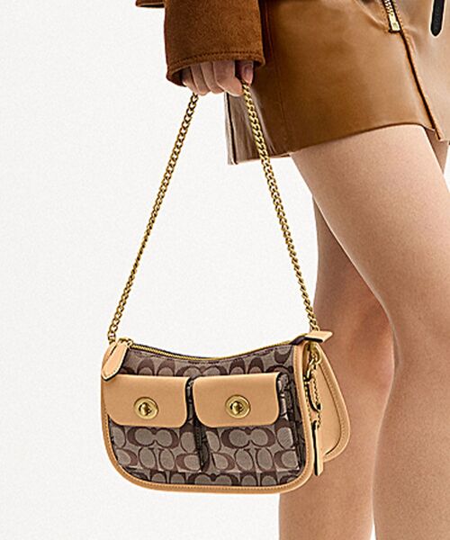 COACH（コーチ） ショルダーバッグ バッグ ツイン ターンロック ウェイ