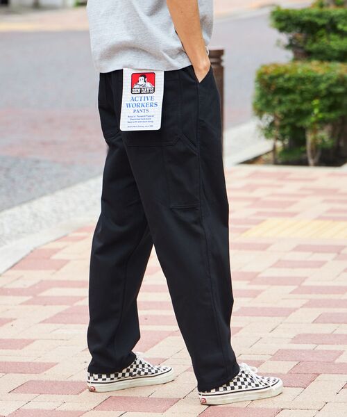 「BEN DAVIS」 チノパンツ LARGE ベージュ メンズ_画像4