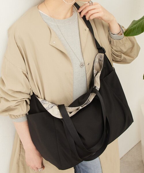 BEARDSLEY（ビアズリー） 2WAYバッグ LARGE ブラック レディース