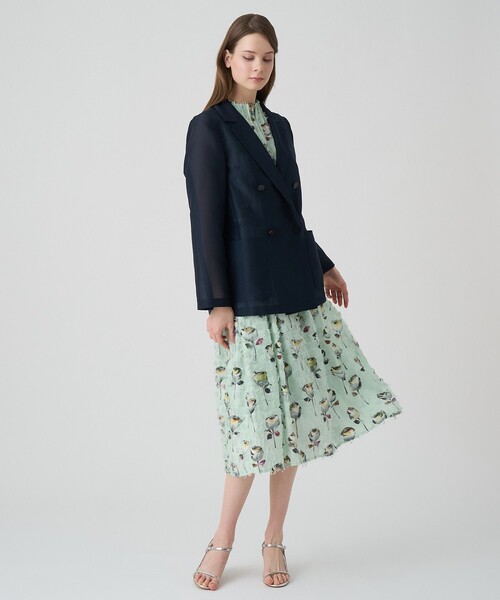 「ANAYI」 ノースリーブワンピース 36 ミント レディース_画像7