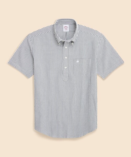 BROOKS BROTHERS（ブルックスブラザーズ） シャツ 半袖 コットン シア