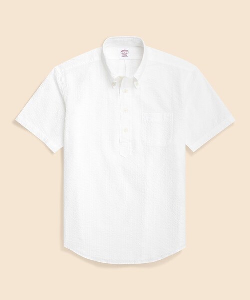 BROOKS BROTHERS（ブルックスブラザーズ） シャツ 半袖 コットン シア