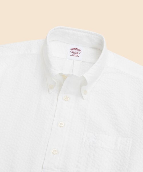 BROOKS BROTHERS（ブルックスブラザーズ） シャツ 半袖 コットン シア