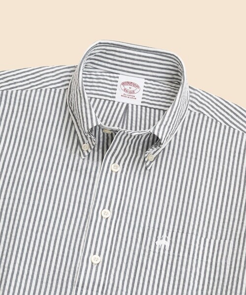 BROOKS BROTHERS（ブルックスブラザーズ） シャツ 半袖 コットン シア