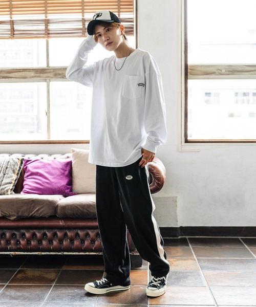 「SIDEWAY STANCE」 パンツ SMALL ブルー メンズ_画像7