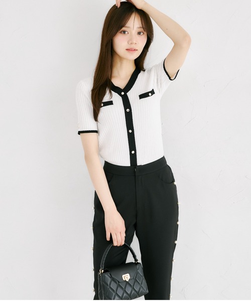tocco closet（トッコ クローゼット） tシャツ 半袖 「ZOZO限定」接触
