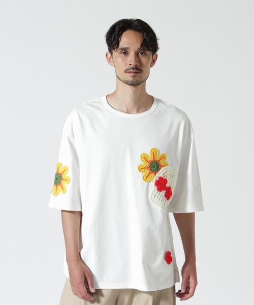 DISCOVERED（ディスカバード） tシャツ 別注MEXICAN SKULL CROCHET S/S