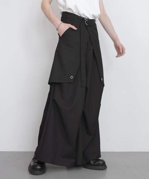 「LILL」 スラックス M ブラック メンズ_画像5