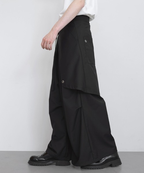 「LILL」 スラックス M ブラック メンズ_画像7