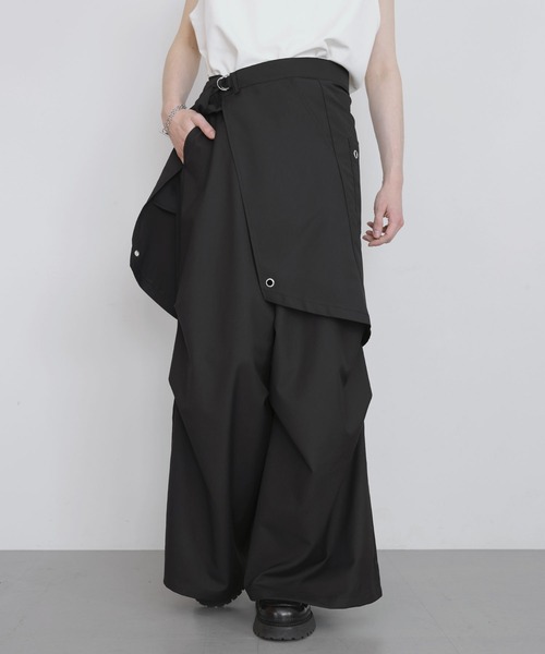 「LILL」 スラックス M ブラック メンズ_画像9