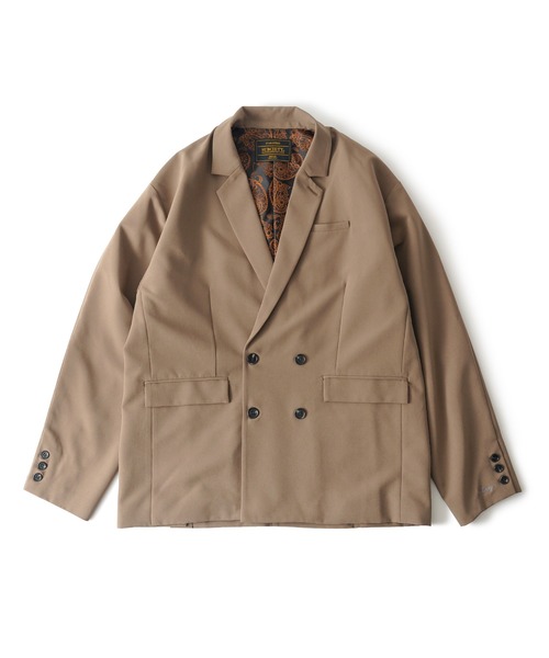 「Subciety」 テーラードジャケット LARGE ブラック メンズ_画像5