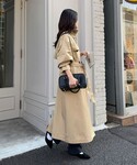 トレンチコート コート 「発売のたび即完売」袖...の詳細画像5