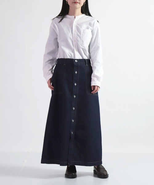 「D.M.G.」 デニムスカート S ワンウォッシュ レディース_画像7