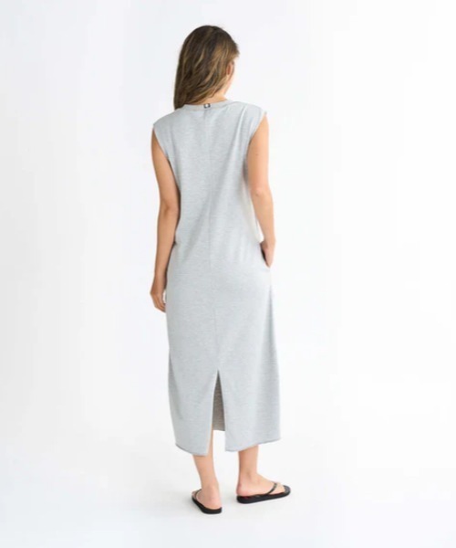 「ROXY」 ノースリーブワンピース MEDIUM ブラック レディース_画像9