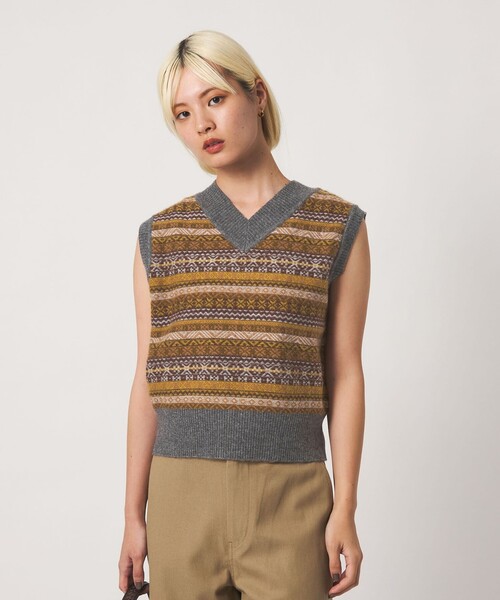 BEAUTY＆YOUTH UNITED ARROWS ベスト ジレ ウールブレンド フェア