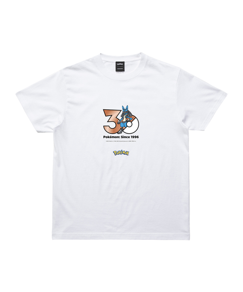 tシャツ 半袖 Pokemon 30th Anniversary 1025 T-shirt 「ルカリオ