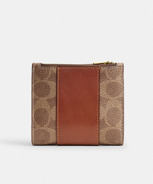 COACH（コーチ） 二つ折り 二つ折り財布 財布 リサイクル シグネチャー