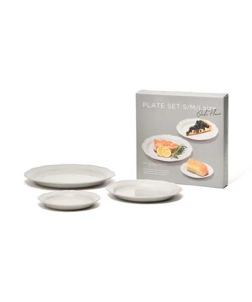 Francfranc 食器 オルディフルール プレートセット （S・M・L