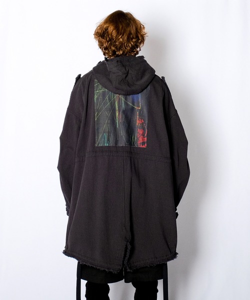 ランキングや新製品 モッズコート コート Wizzard グラフィックパッチフィッシュテールパー Parka Fishtail Patch Graphic ウィザード ジャケット Neobuild Com Br