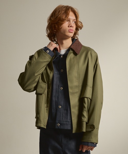EMMA CLOTHES（エマクローズ） ブルゾン アウター Twill short hunting