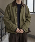 ブルゾン アウター Twill short h...の詳細画像1