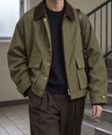 ブルゾン アウター Twill short h...の詳細画像2