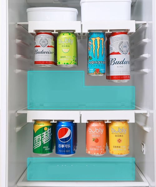 aimoha（アイモハ） キッチン 吊り下げ式収納缶ストッカー スライド式