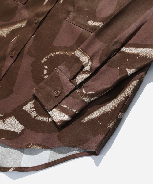 Saturdays NYC ブラウス シャツ Lomedico Helium LS Shirt