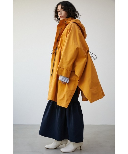 PLUS（AZUL BY MOUSSY） ポンチョ 「PLUS」COLOR DRAWSTRING