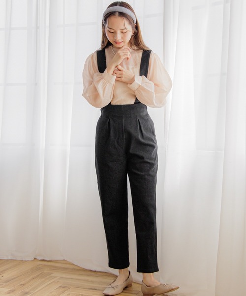 flower（ファッション） サロペット オーバーオール バック