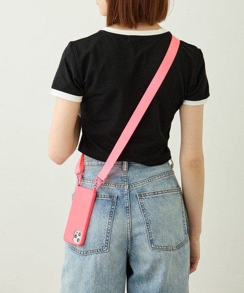 Loco Ocean（ロコオーシャン） スマホケース カラビナストラップ付き