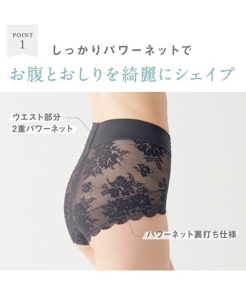★大幅値下げ中★簡単すっきりボディメークシェイパーとショーツ Lサイズ2セット ボディスーツ 補正下着 レディース 大きいサイズ 黒 トール 前