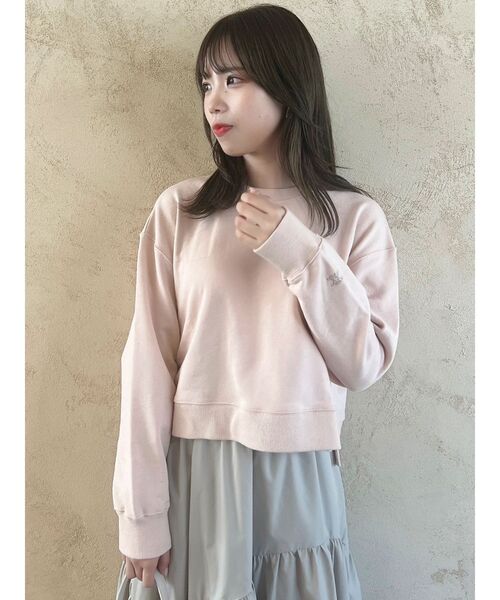 dazzlin トレーナー スウェット 「ZOZO限定ITEM」サイドスリット