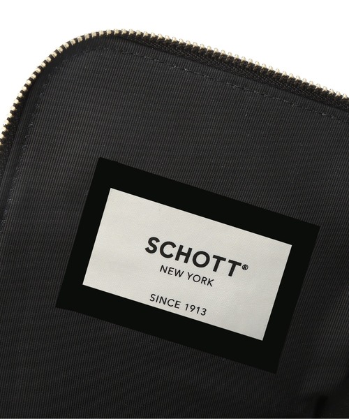 Schott N.Y.C（ショット） ポーチ 「直営限定」Women's/LEATHER MULTI