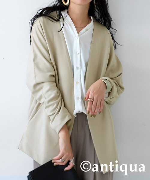 antiqua（アンティカ） コート アウター ドルマンジャケット