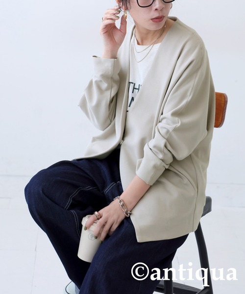 antiqua（アンティカ） コート アウター ドルマンジャケット